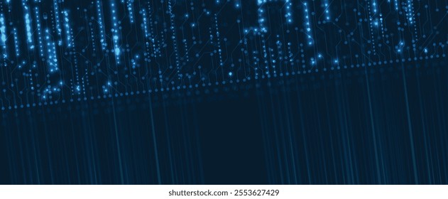 Technology innovation background, idea of global business solution