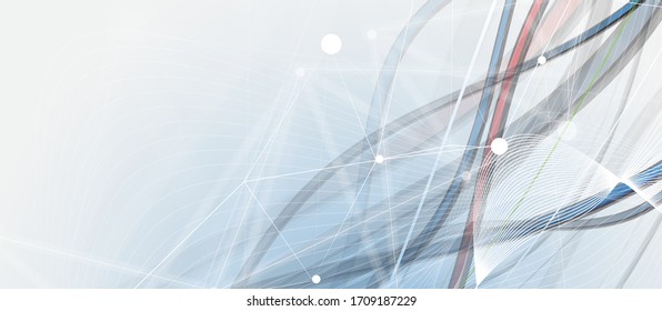 Technology innovation cyber  background, idea of global business solution