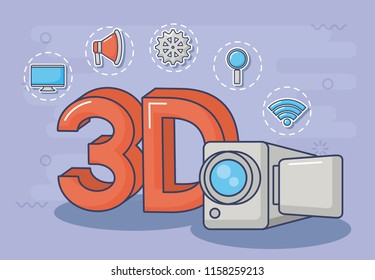 Technology and innovation design icon vector ilustration