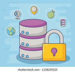Technology and innovation design icon vector ilustration