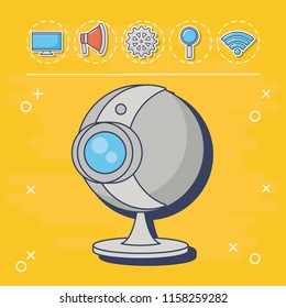 Technology and innovation design icon vector ilustration