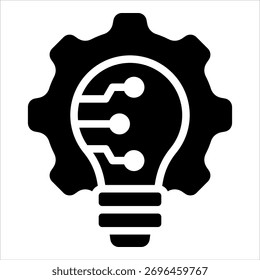 Elemento De Ícone De Inovação Tecnológica Para Design