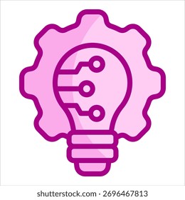 Technology Innovation Icon Element For Design