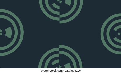 Technology innovation visualization. Elements with lines, circles and dots array. Technology innovation connection complex. Visual concept. Graphic abstract background. Vector illustration. Eps 10