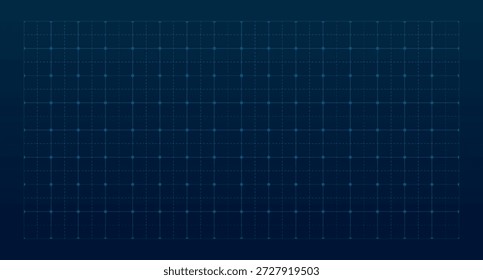Interface de tecnologia HUD Grid. Grade de HUD futurista com temática espacial com elementos de UI de tecnologia