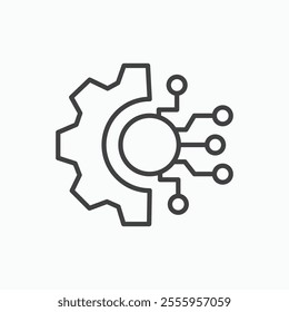 Technology isolated icon. vector illustration.