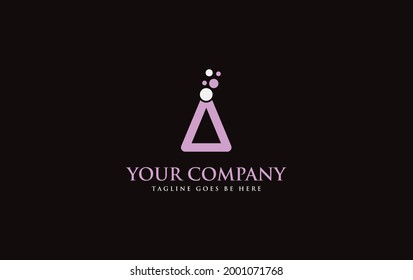 Diseño de logotipos de tecnología y laboratorio por carta