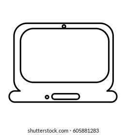 technology laptop service icon, vector illustration design