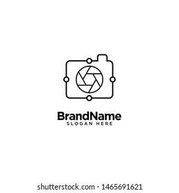 Technology Lens and Camera Logo Design Inspiration