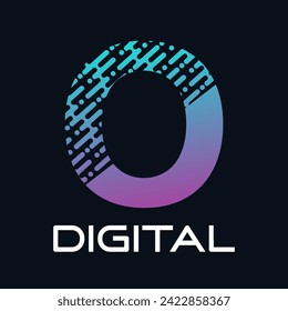 Design-Vorlage für Technologiebriefe-Logo. Das ist gut für Technologie, Wissenschaft, Computer etc., das ist kein Brief 