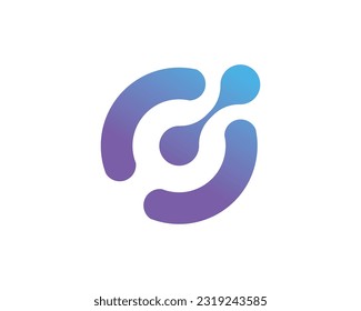 Technology Letter O Logo Design
