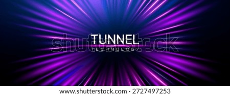 Technology light star with effect speed radial and supernova blue pink. Space game tunnel with digital technology explosion and ai cyberpunk big. Trek neon technology with motion accelerate.