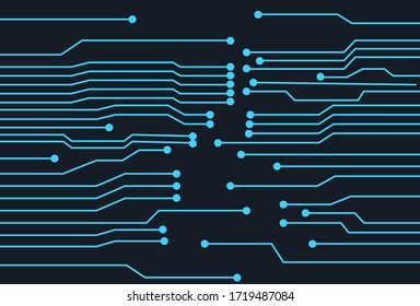 technology line design, circuit board background