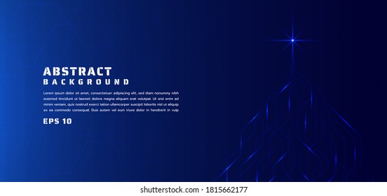 Technology line design light data flow abstract background. vector illustration.