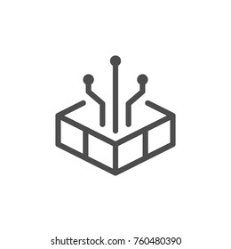 Technology line icon