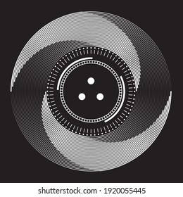 Technology Lines in Circle Form . Vector Illustration 