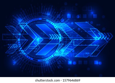 technology lines and circuit digital abstract background. futuristic innovation background.