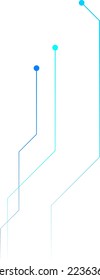 Technology Lines Decorative Vector Design Element