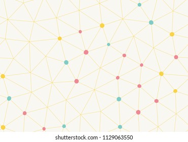 Technology lines seamless background. Vector repeating texture.