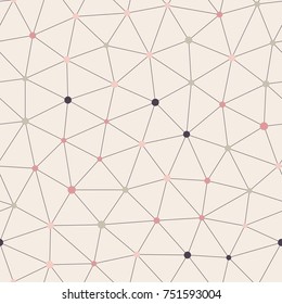 Technology lines seamless background. Vector repeating texture.