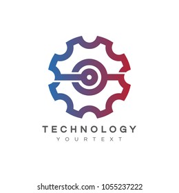 technology logo design