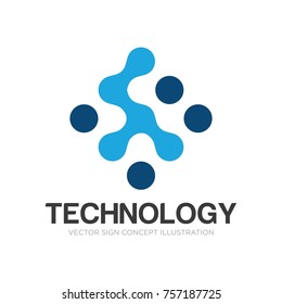 technology logo design