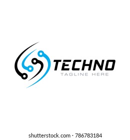 Technology logo design