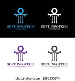 Technology Logo Design, Abstract Logo