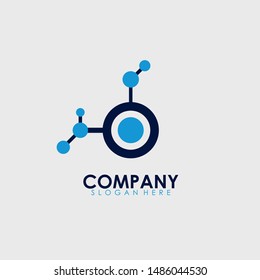 Technology Logo Design. Modern Design. Technology Icon. Flat Logo. Technology. Vector Illustration.