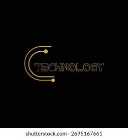 Diseño de logotipo de Tecnología. Diseño de logo de seguridad. Vector de ícono de seguridad cibernética. Diseño de logotipo de cuidado