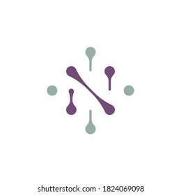 Technology logo design symbol inspiration vector template