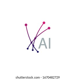 Technology logo design, tech vector, modern logo