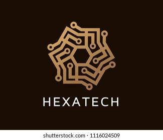 Technology Logo Design Template