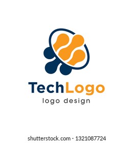 Technology Logo Design Template