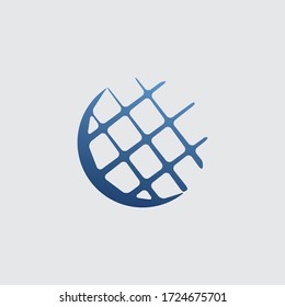 technology logo design template for business
