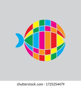Technology logo design template for business