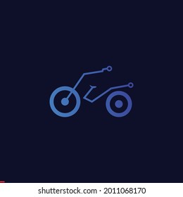 Technology Logo Design Template For Business and Company