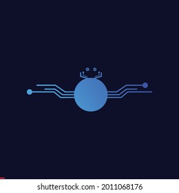 Design-Vorlage für Technologielogo für Unternehmen und Unternehmen