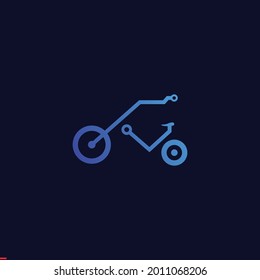 Plantilla de diseño de logotipos de tecnología para empresas y empresas
