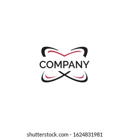 Technology logo design template. Networking vector logo design.	
