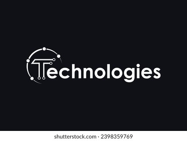 Technology logo design vector template. Technology logo design. Technology logo design.