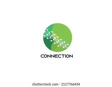 Technology logo designs concept vector, Network Internet logo symbol, Digital Wire logo