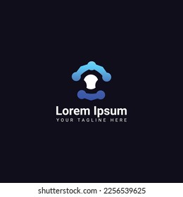 Technology Logo designs template, Connecting logo symbol template.