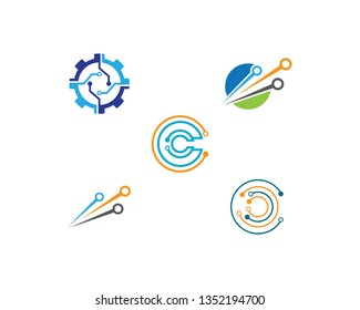 Technology logo icon