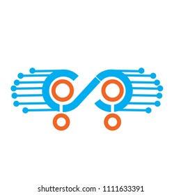 Technology Logo  Icon Element