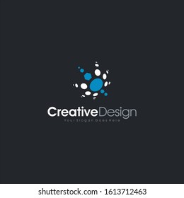 Technology Logo Icon Polygon Design letter symbol business company vector icon