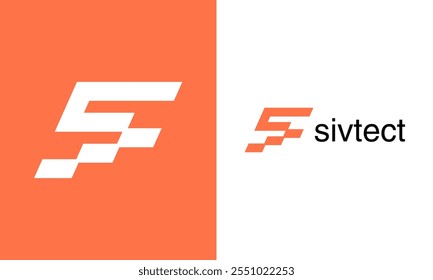 Logotipo de la Tecnología con la letra F, S