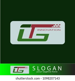 Technology logo, the letter GT logo, vector logo technology ,emblem or symbol,creative tech icon design.