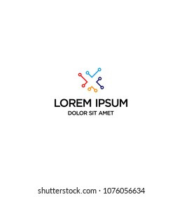 Technology Logo. Modern Design. Vector Illustration