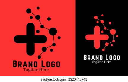 Ilustración de diseño de conjunto de logotipos de tecnología